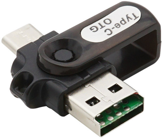 USB C타입 카드리더기 BT771, 1개