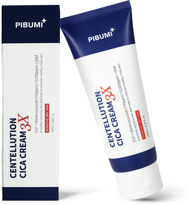 [EGF+PDRN] 피부미 센텔루션 시카 크림 3X 건성용 샘소침착 모공 진정 3중 재생, 100ml, 1개