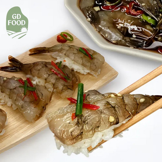 건담농수산 국산 간장새우장 선물포장 통새우장, 2kg, 1