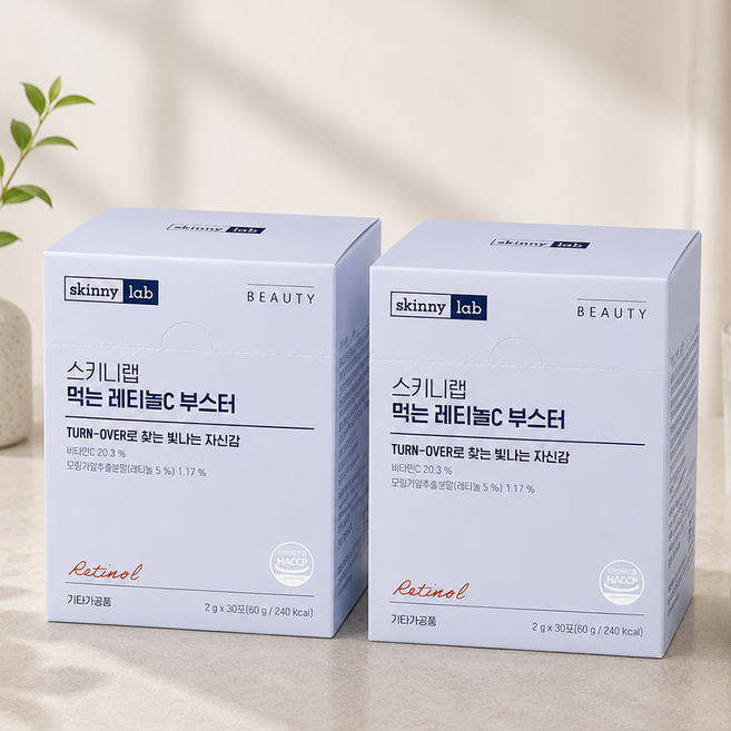 [스키니랩] 먹는 레티놀C 부스터 30포 x 2set, 2세트