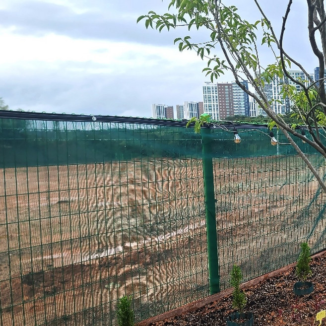 테라스 가림막 1.5m x 3.6m 펜스 베란다 옥상 울타리 난간 전원주택 담장 가리개