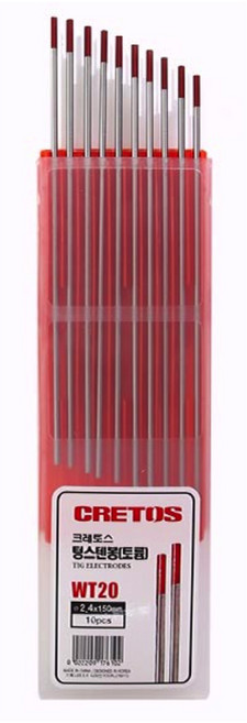 크레토스 텅스텐봉 3.2x150(토륨), 크레토스 텅스텐봉 3.2x150(토륨, 1세트
