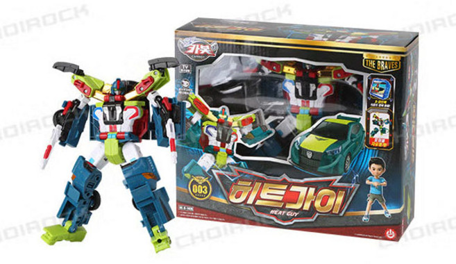 초이락 헬로카봇 히트가이 형사카봇 경찰로봇 자동차변신, 1개