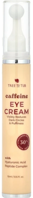 Tree To Tub 카페인 아이 크림 15ml(0.5fl oz) Tub (트리 투 텁), 1개 - 쿠팡