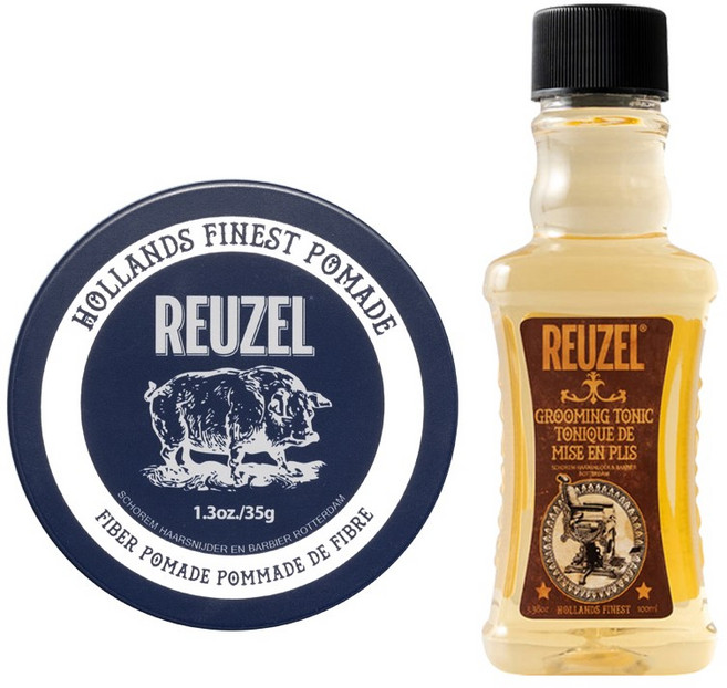 리우젤 그루밍 토닉 100ml + 파이버 포마드 35g, 1개