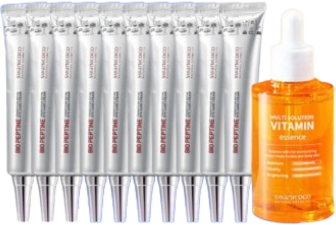 스와니코코 펩타이드 아이크림 20ml x 10개 + 스와니코코 비타민 에센스 30ml, 1개, 200ml