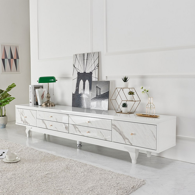 편안한가구 이시드 2000 거실장 티비다이, 마블