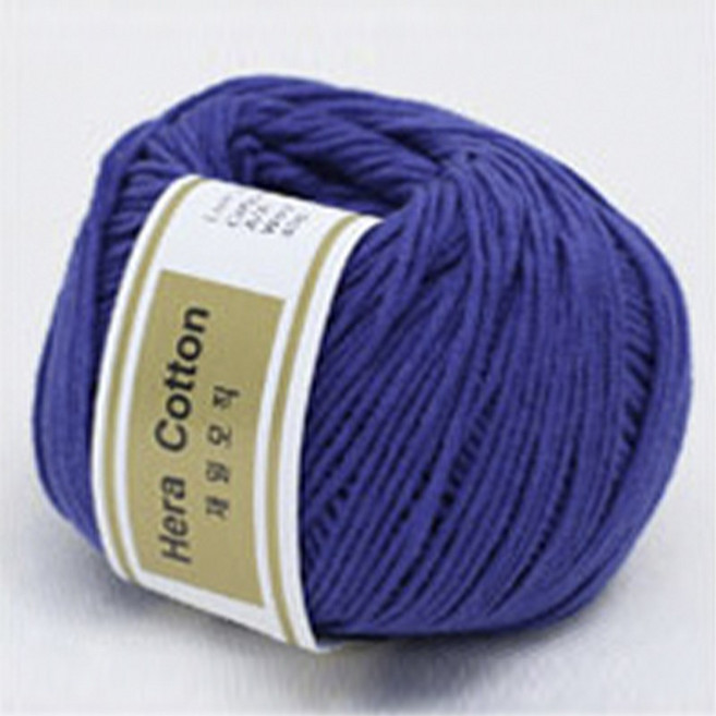 헤라 코튼 뜨개실, 2개, 221.네이비