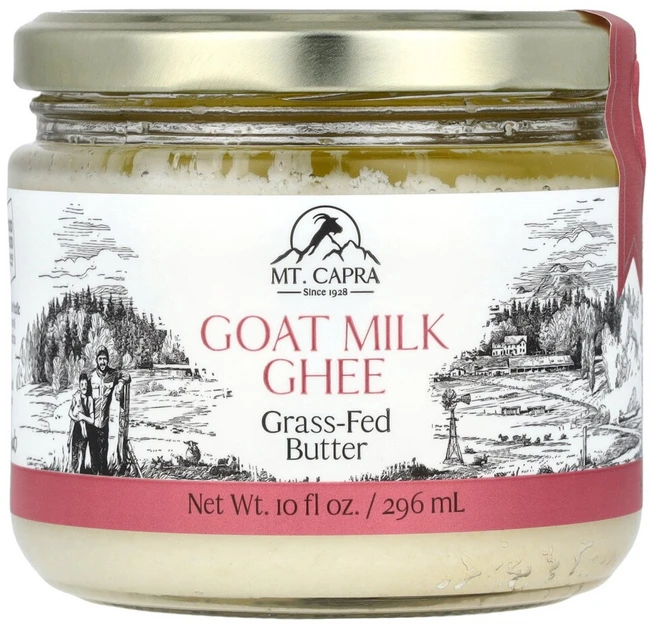 마운틴카프라 염소 밀크 기 목초 사육 버터 296ml(10fl oz), MTC72011, 1개, 296ml - 쿠팡