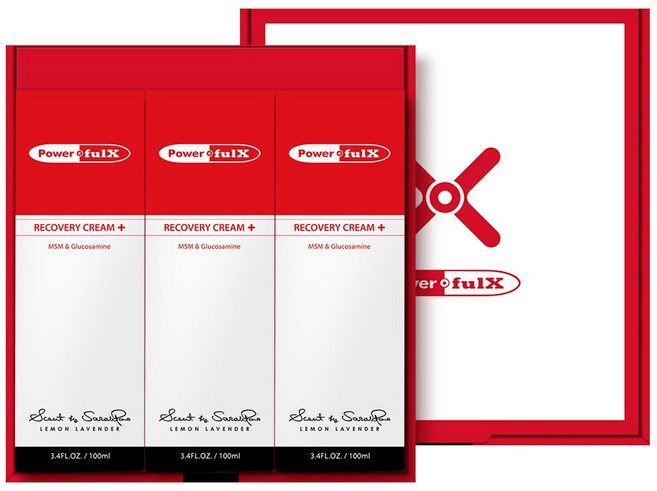 파워풀엑스 리커버리크림 플러스 선물세트 F14, 300ml, 1개