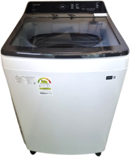 삼성전자 그랑데 통버블 세탁기 10kg 방문설치, WA10CG5441BW, 화이트