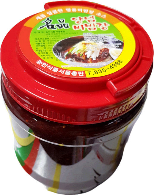비빔장 (농민식품 냉장 2K) 식당 업소 대용량 회식용 회냉면용 쫄면용, 2kg, 1개