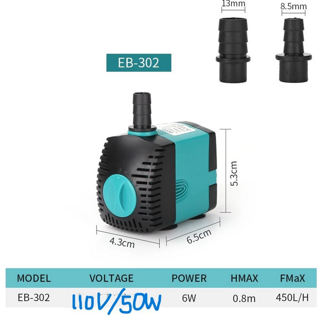 EB-303 沉水馬達, 1個, 2.302 450L/H 送水管