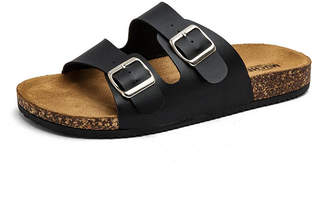 HiKee 투버클 베이직 버킨 아치 서포트 슬리퍼