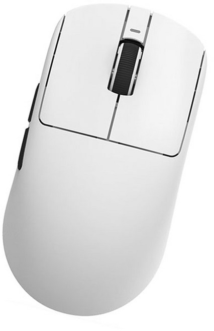 VXE 드래곤플라이 R1 SE + 긴 배터리 인체공학 무선 마우스, 화이트