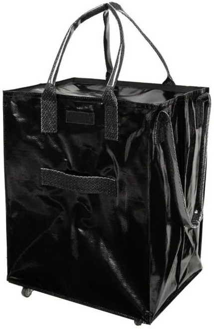 바퀴 쇼핑백 바퀴달린 대용량 가방 롤링 대형 장바구니 S-샴페인 50X20X34cm