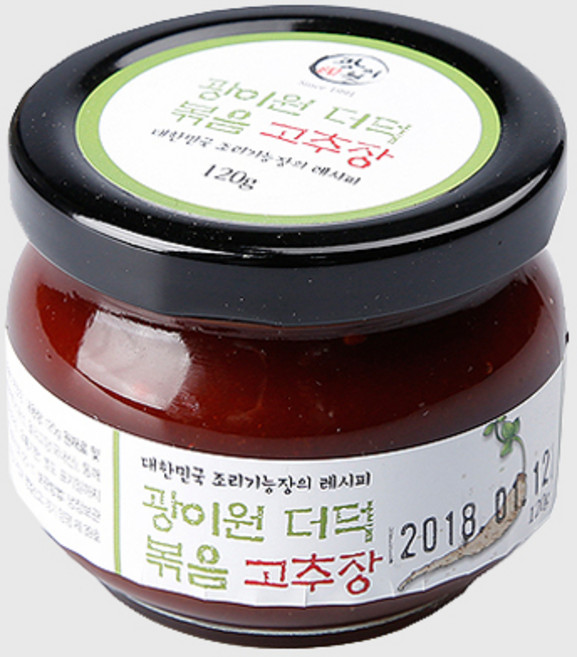 광이원 더덕볶음고추장 /조리기능사가 만든 맛있는수제장류, 1개, 250g