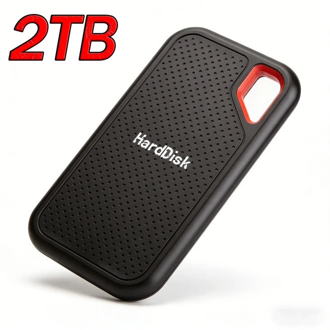 새로운 4TB 고속 외장 하드 드라이브 오리지널 모바일 디스크 대용량 가성비 좋은 노트북용 SSD, 03 E61-2TB