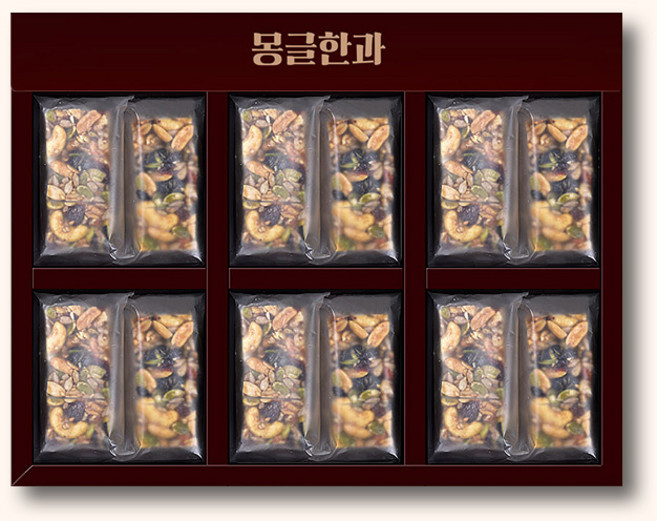 둥근마음 똑똑견과바 24p, 840g, 1개