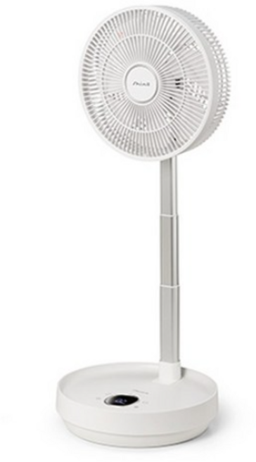 신일 BLDC 무선 폴딩 팬 선풍기 SIF-CAM100, SIF-CAM100(흰색콤비)