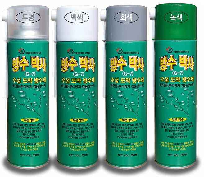 인벤*IV-4220 오우스케 우레탄 수용성 (방수 박사 / 틈새 보수제) 옥상 보수, 1세트, 방수박사410, 투명