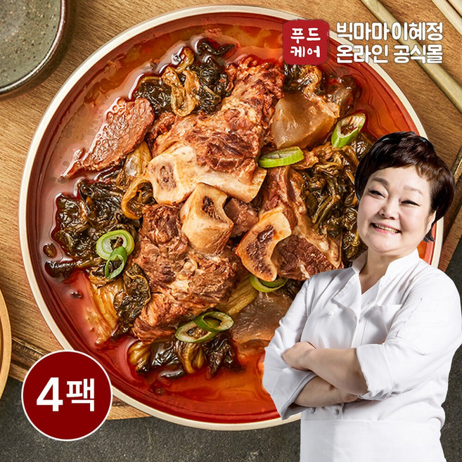 빅마마 이혜정의 일품 소한마리 우거지탕 750g x 4개