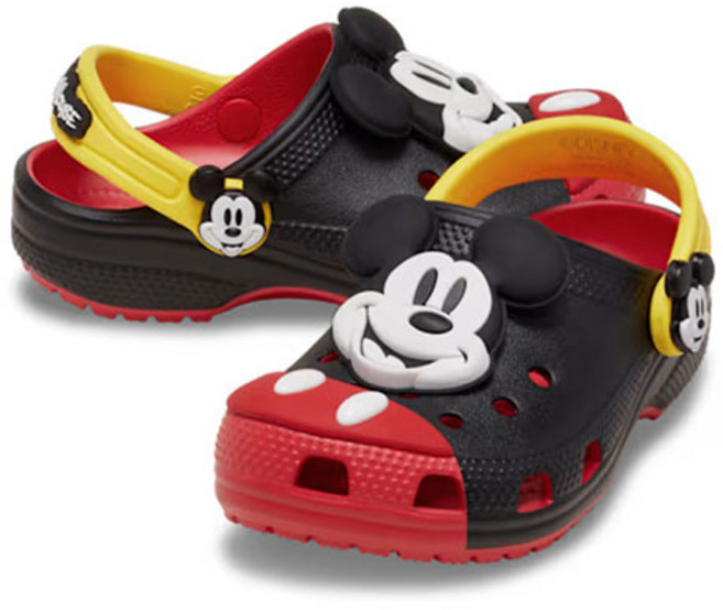 [매장정품] 크록스 미키 마우스 클래식 클로그 토들러 유아 샌들