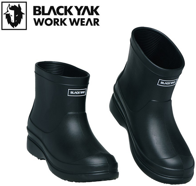 블랙야크 YAK-010 미끄럼방지 경량주방화 무토캡 레인부츠 선심없는 작업화