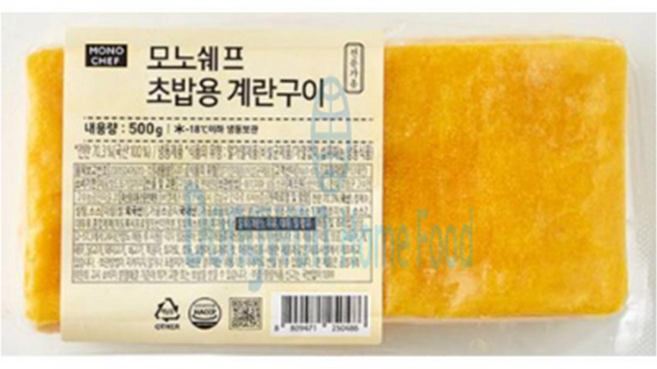 초밥용계란구이 모노쉐프 500g, 1개