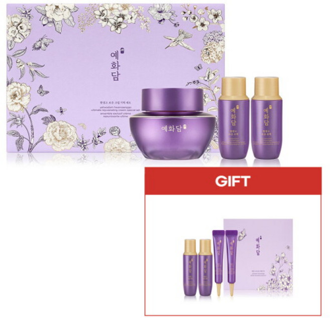 [더페이스샵] 예화담 환생고 보윤 크림 기획세트 + 보윤 4종 키트, 1개, 114ml