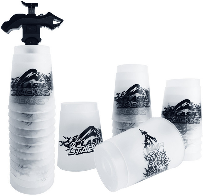 나래 스피드 컵쌓기 놀이 스포츠스태킹 스택스, 스탠다드화이트, 1개