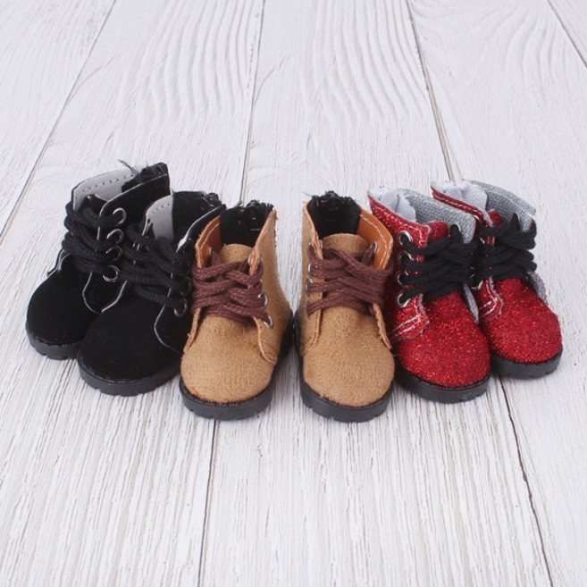 짱패브릭 파올라레이나 부츠 인형신발 아이돌인형신발, 펄레드, 1개