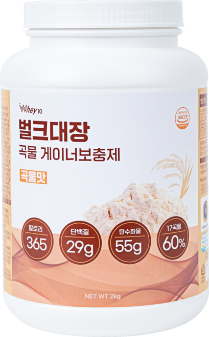벌크대장 곡물미숫가루맛, 1개, 2kg