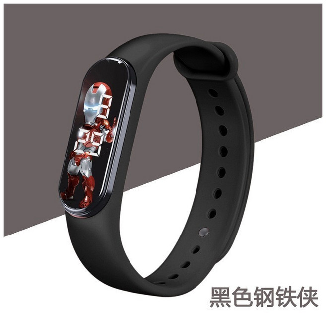 兒童電子錶 LED觸摸方形手錶 夜光防水 戶外運動 國高中學生手錶