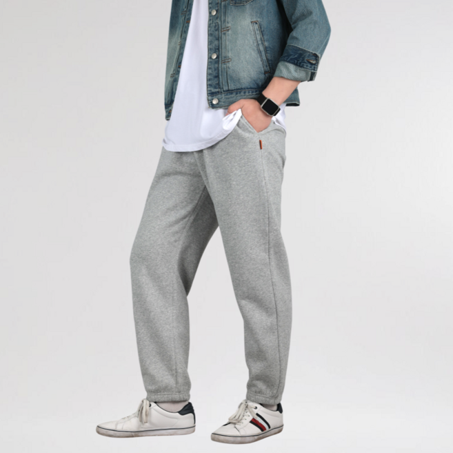 남자 기모 조거 트레이닝 팬츠