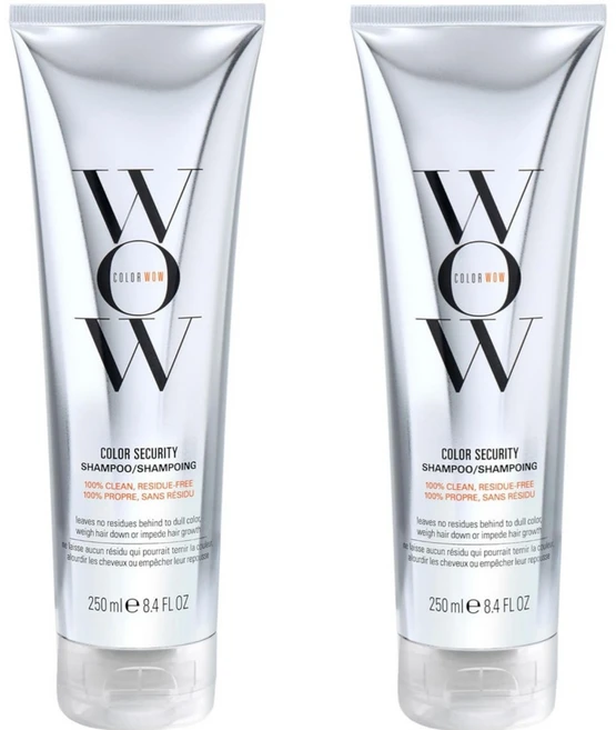 COLOR WOW 컬러 시큐리티 샴푸 설페이트 프리 미국 직배송 250ml 2개 - 쿠팡