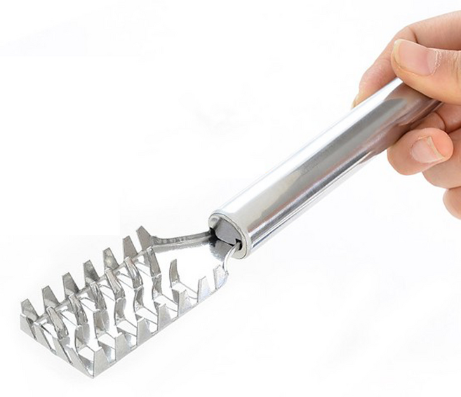 칸다 일본 비늘칼(생선 비늘 제거기)-생선손질 횟집 비늘제거칼