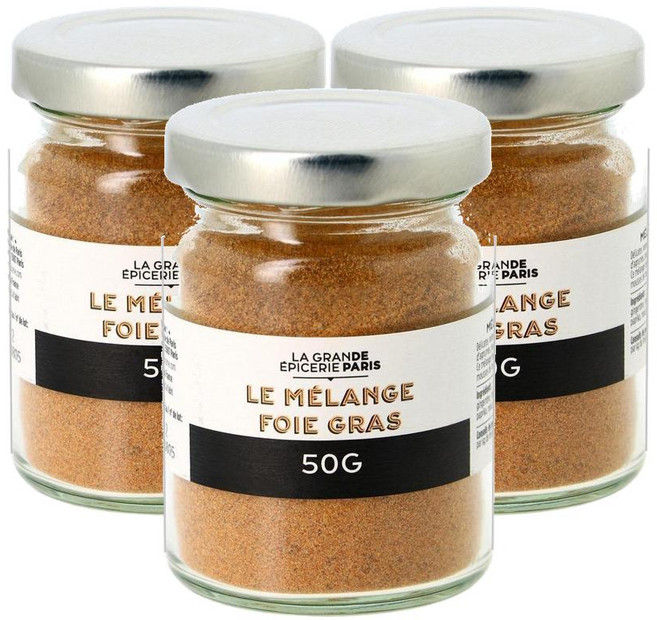 프랑스 라 그랑 에피세리 드 파리 La Grande Épicerie de Paris foie gras 푸아그라 믹스 시즈닝 50g, 3개
