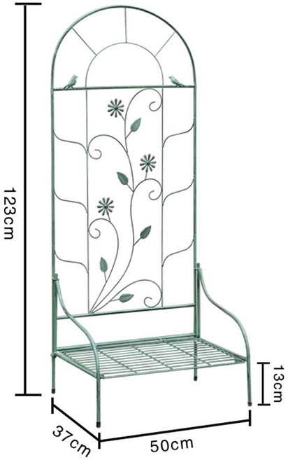 레트로 식물 정원 펜스 플라스틱 식물라벨 넝쿨, S. 노화 녹색 014