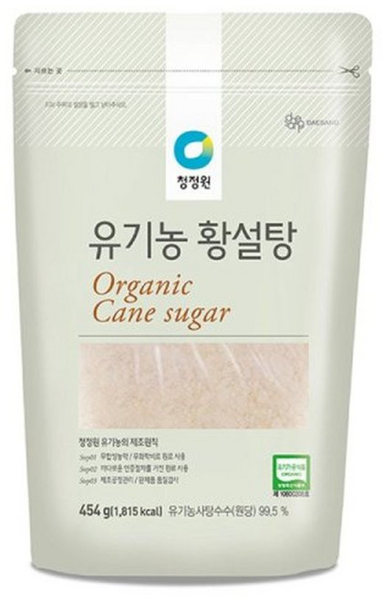 대상 청정원유기농황설탕 454G, 1개