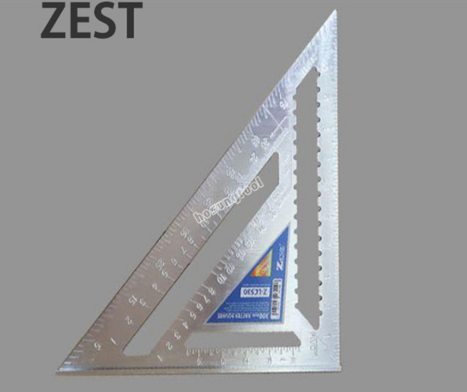 제스트 알루미늄삼각자 Z-LC530 420X300mm(대) 측정공구