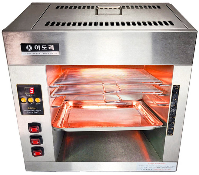 업소용 생선 구이기 전기 그릴 오븐 어도리 장어 육류 초벌 국산, JC-9211