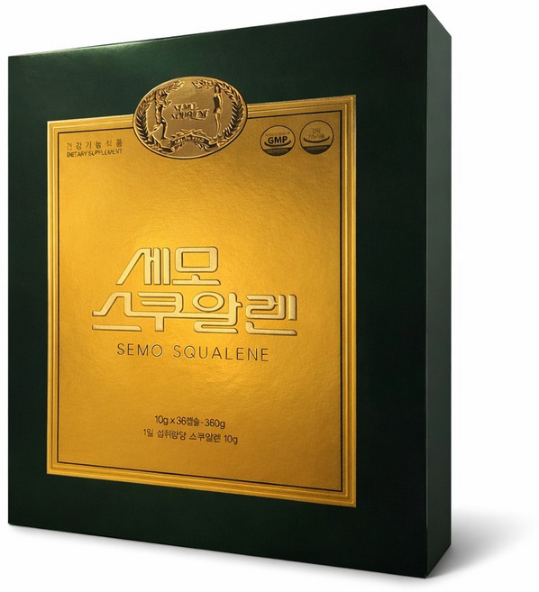 [수성점 빠른출고] 세모스쿠알렌 10g 상어간유 스쿠알란, 36정, 1개