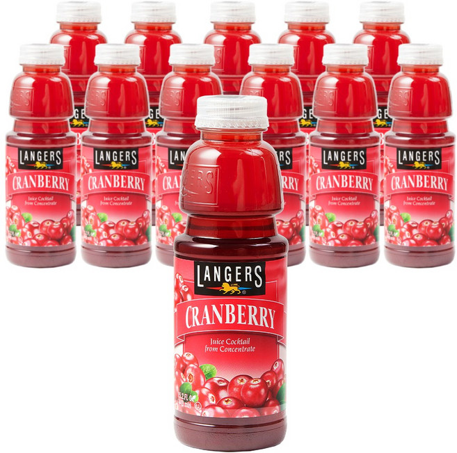 랭거스 크랜베리, 449ml, 12개