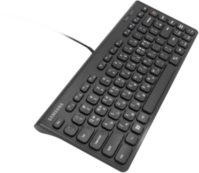 삼성전자 미니 유선 텐키리스 키보드, 적축, SK  M1100b