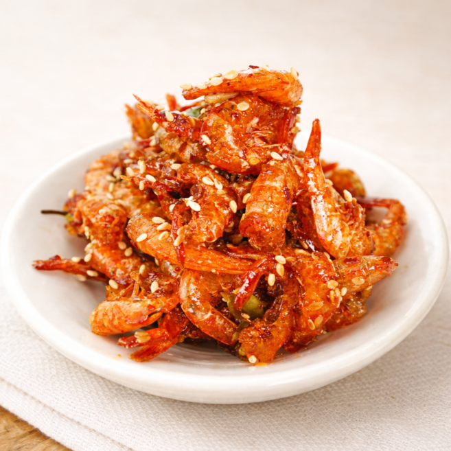 물레방아반찬 건새우볶음, 1개, 100g