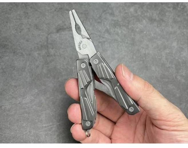 GERBER BG EDC 멀티툴 캠핑 포켓 나이프 접이식 전술 서바이벌 야외 자연 9 인 1, 1개, 1) Grey