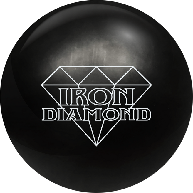 [ 78D 우레탄 ] 공인구 로드필드 아이언 다이아몬드 우레탄 볼링공, 블랙, 1개