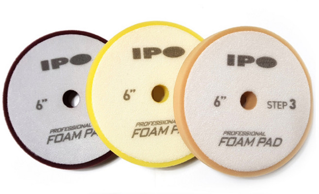 아이피오 IPO 6인치 듀얼 스폰지패드 PN8010 D6 2개입, 6인치 step2 중벌 PN8020D6