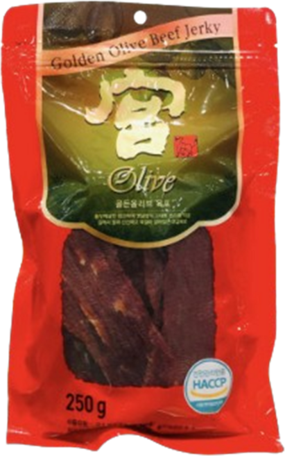 궁 골드 올리브 육포 250g, 1개